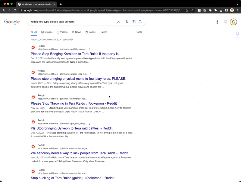 I'm not saying that I'm the subject of one of these posts, but I'm also not… not saying that.